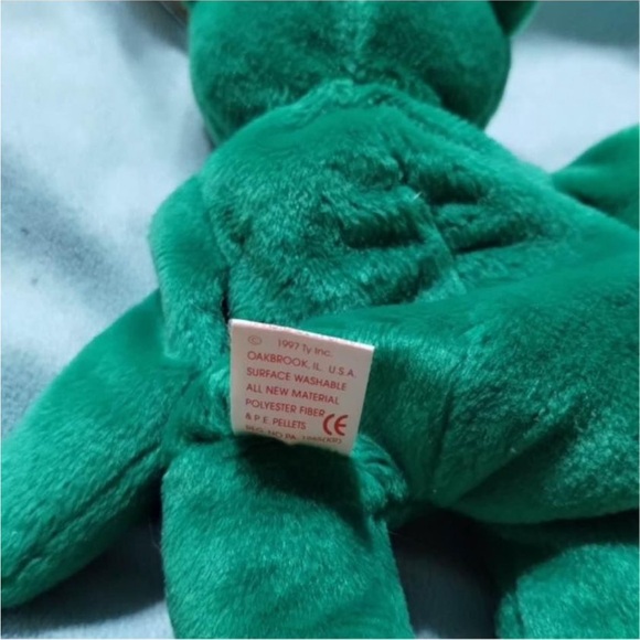 Ty Beanie Baby Erin The Shamrock Bear - Picture 5 of 10